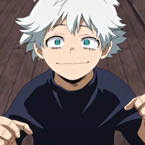 child dabi / touya todoroki mha season 6 anime screencap icon Dabi Touya Todoroki, Toya Todoroki, Touya Todoroki, White Hair, Log In, Log, Hair, Anime, Blue