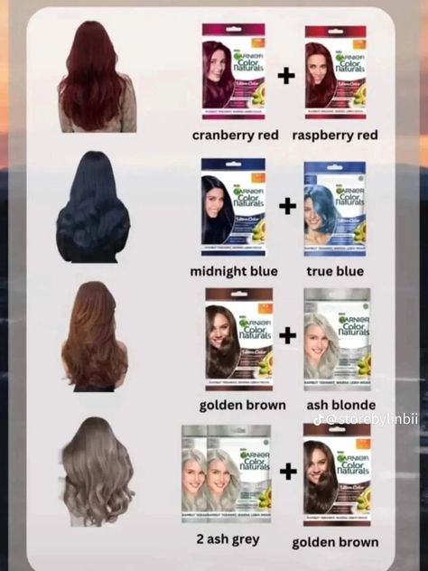 Hair Colour Cool Tone, Hair Colour Cool Skin Tone, Idea For Hair Color, Hair Colours Without Bleaching, Garnier Hair Color Before And After, Mixing Hair Dye Colors, Best Hair Color For Asian Women, Neutral Skin Hair Color, Hair Colour Tutorial