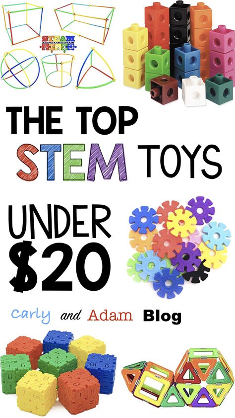 Dollar Tree Toys, Twin Parenting, Stem Bins, Stem Boxes, Stem Centers, Kindergarten Stem, Tree Stem, Engineering Toys, Stem Elementary