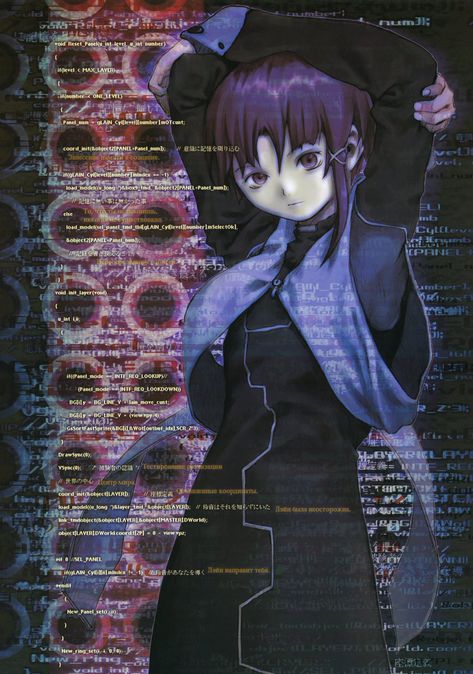 Anime Goth Wallpaper, Serial Experiments Lain, Anime Goth, Goth Wallpaper, Anime Wallpaper, Computer, Screen, Anime, Pins