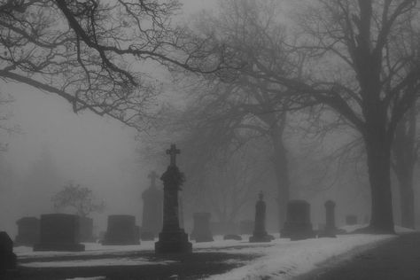 Snowy Graveyard, Creepy Core, Vampire Goth, Gothic Aesthetic, Dark Winter, The Grove, Winter Aesthetic, Night Aesthetic, Aesthetic Vintage