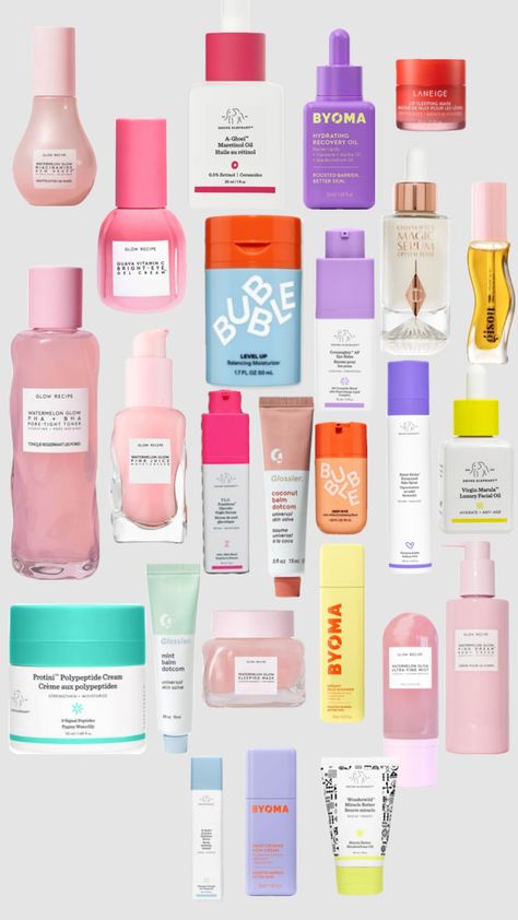 Random skincare!!!!👅🫀🪞🌴🎶 Skin Care Shuffles, Skincare Layout, Skincare Collage, Makeup Games, Carryon Bag, Girly Acrylic, Girly Acrylic Nails, Makeup Game, Creative Portfolio