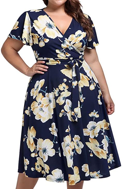 Flower Material Gown Styles, Simple Dress Styles, Cute Maternity Dresses, Casual Dresses Plus Size, Classy Gowns, Funky Dresses, Vintage Midi Dresses, Modest Dresses Casual, Floral Cocktail Dress