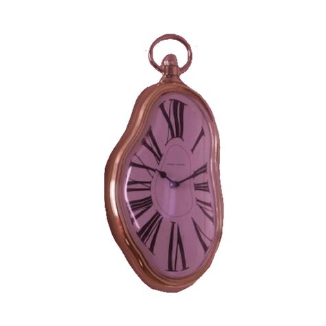 Warped Clock, Clock Png, Vintage Edit, Pocket Watch, Clock