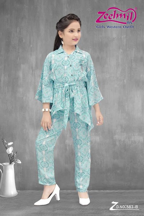 Cord Set For Girls Kids, Kids Cord Set Design, Baby Girl Eid Dress, English Pronouns, Plazo Set, Kids Indian Wear, Frocks For Kids, Kids Party Wear Dresses, Eid Dress