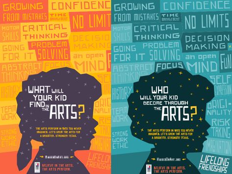 Arts Education Campaign (Unused) by Noe Perez Education Campaign, Eco Packaging Design, Contest Poster, School Advertising, Academic Services, Campaign Ideas, Social Campaign, Banner Design Inspiration, Flyer Design Inspiration