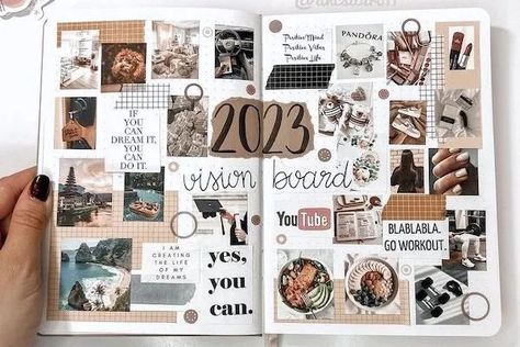 Effective Goal Setting: 4 of the Best Tips Bullet Journal Vision Board, Vision Board Idea, Pinterest Vision Board, Vision Board Journal, Creating A Vision, Our Mindful Life, Bucket List Journal, Vision Board Ideas, Fitness Vision Board