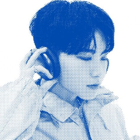 Hoshi Seventeen Icon, Hoshi Seventeen, Seventeen, Blue