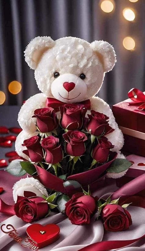 Cute Teddy Bear Pics, Cute Backgrounds For Iphone, Love Wallpaper Download, Teddy Bears Valentines, Phone Wallpaper Pink, Cute Backgrounds For Phones, Beautiful Red Roses, Flower Iphone Wallpaper, Flower Rangoli