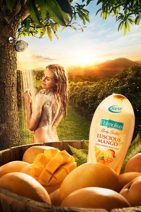 Palmolive Body Butter on Behance Moisturizing Body Wash, Creative Ads, Creative Advertising, Photoshop Design, Ad Design, Body Butter, Graphic Design Inspiration, Body Wash, Layout Design