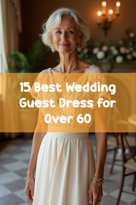 Did you know that finding the perfect wedding guest dress for over 60 can be effortless and fun? From elegant midi dresses to chic wraps, discover age-appropriate styles that are both timeless and trendy. Say goodbye to endless searching and hello to your new favorite look for the big day. Don’t miss these stunning ideas for mature wedding guest outfits! Grandmother Of The Bride Dresses Beach Wedding, 2025 Summer Wedding Guest Dresses, Wedding Guest Dress For Women Over 60, Classic Wedding Guest Outfit, Dresses For Wedding Guests Summer, Ninang Outfit For Wedding, Over 60 Wedding Guest Attire, Semi Formal Wedding Attire For Women Over 50, Guest Wedding Dress Ideas