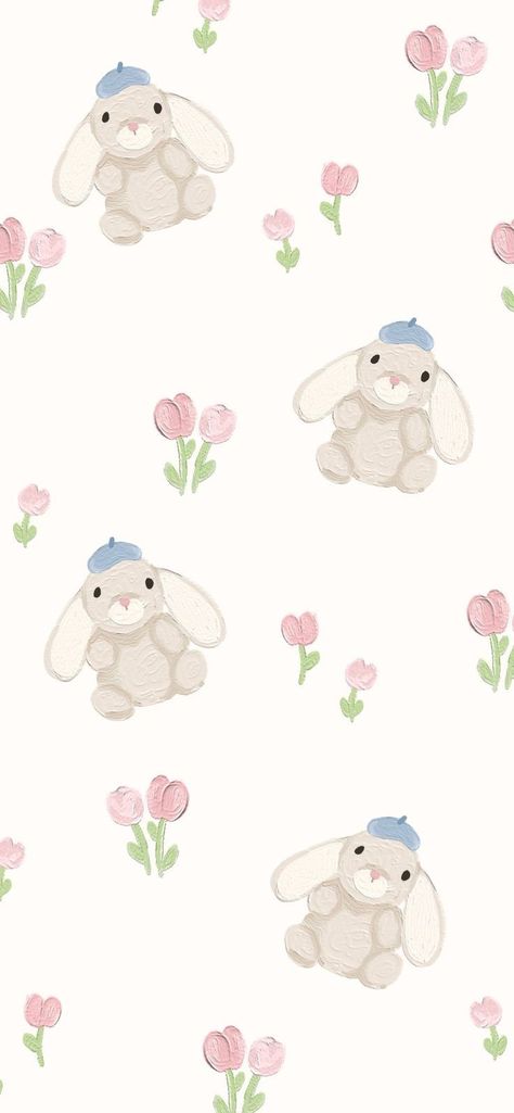 Cute Easter Wallpaper, April Wallpapers, April Wallpaper Aesthetic, April Wallpaper, Spring Magic, Easter Wallpaper, Bunny Wallpaper, Cute Easter, Wallpaper Designs