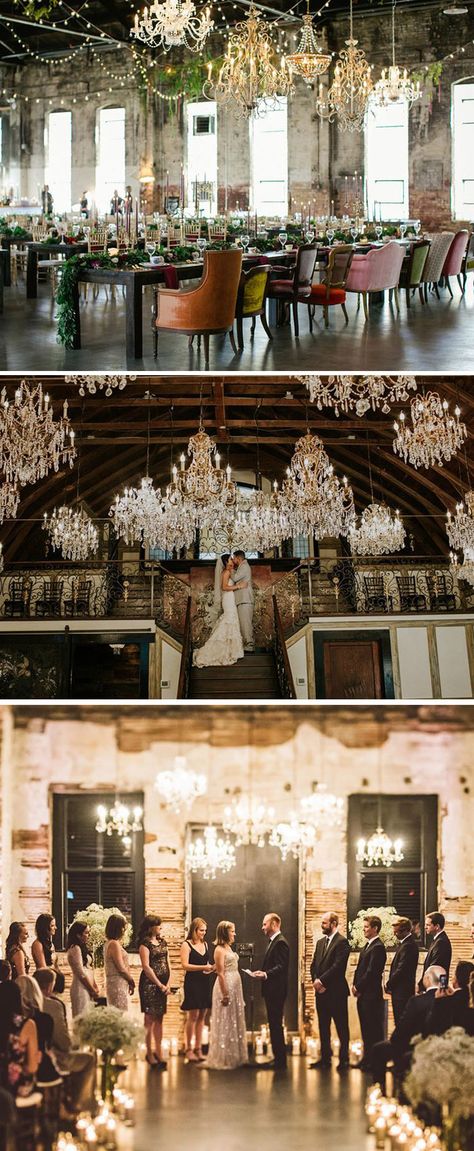 antique mismatched chandelier for vintage wedding style Chandelier Wedding Decor, Wedding Lighting Ideas, Reception Ceiling, Vintage Wedding Invitation Cards, Vintage Wedding Ceremony, Vintage Wedding Ideas, Candlelit Wedding, Black And White Wedding Theme, Wedding Ceremony Ideas