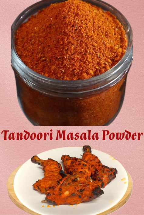 Tandoori Masala Powder Recipe | Mitar Cooking Tandoori Seasoning Recipe, Tandoori Spice Recipe, Tandoori Masala Recipe, Indian Diet Recipes, Homemade Curry Powder, Masala Powder Recipe, Indian Diet, Spice Mix Recipes, Homemade Spice Blends