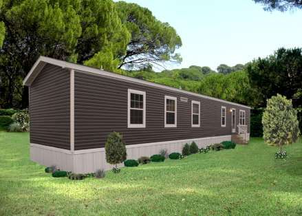 Skyline Model F269B Mobile Home Exterior Remodel, Single Wide Mobile Home Floor Plans, Home Exterior Remodel, Single Wide Mobile Home, Skyline Homes, Mobile Home Floor Plans, Mobile Home Exteriors, Champion Homes, Park Model Rv