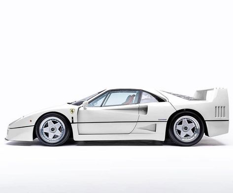 Car&Vintage on Instagram: “• White Christmas. Ferrari F40 • www.carandvintage.com By @iamted7 #CarVintage  #ferrari #f40 #question #quiz #art #artist #top #cool…” Ferrari F40 White, F40 White, White Stallion, White Ferrari, Ferrari World, Ferrari Testarossa, Car Vintage, Instagram White, Ferrari F40