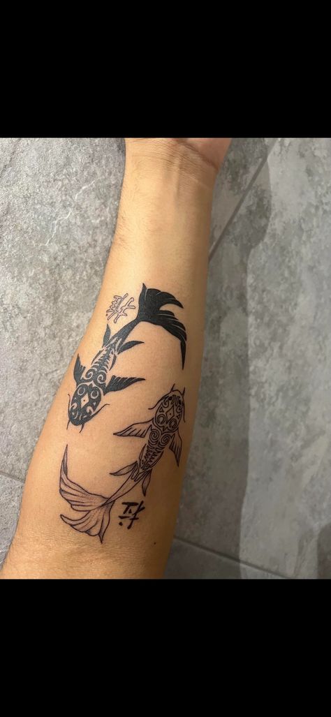 Atla Inspired Tattoo, Fire Bender Tattoo, Raava And Vaatu, Avatar The Last Airbender Tattoo, Tui And La, Atla Tattoo, Ab Tattoo, Avatar Tattoo, La Tattoo