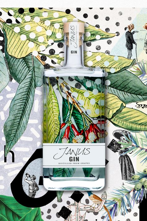 Janus Gin on Packaging of the World - Creative Package Design Gallery Self Promotion Design, Best Packaging Design, Mystical Elements, Gin Brands, Cool Packaging, Gin Bottles, Creative Package, Wine Packaging, Promotional Design