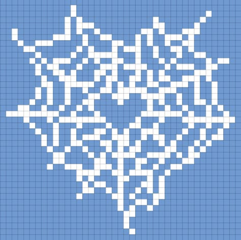 Get Inspired with These Unique Crochet Grid Patterns Graph Art Design, Spiderweb Pixel Art, Pixel Art Shapes, Grid Art Crochet, Crochet Grids Patterns, Jellyfish Pixel Art Grid, Spider Web Pixel Art, Vintage Pixel Art, Pixel Grid Crochet Ideas