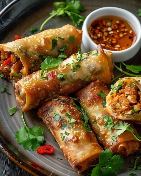 Craving something spicy and crispy? Try these Spicy Baked Mexican Chicken Egg Rolls! Perfect for any gathering or a cozy night in. Spicy Chicken Egg Rolls, Chicken Egg Rolls, Cuban Cuisine, Egg Roll Wrappers, Mexican Chicken, Frozen Corn, Chicken Chili, Egg Rolls, Cayenne Peppers