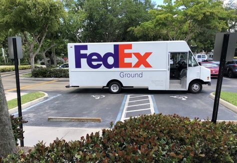 Fedex Truck, Disabled Parking, Mail Truck, Delivery Pictures, Airbnb Promotion, Full Size Photo, Halloween Horror Nights, Police Station, I Understand