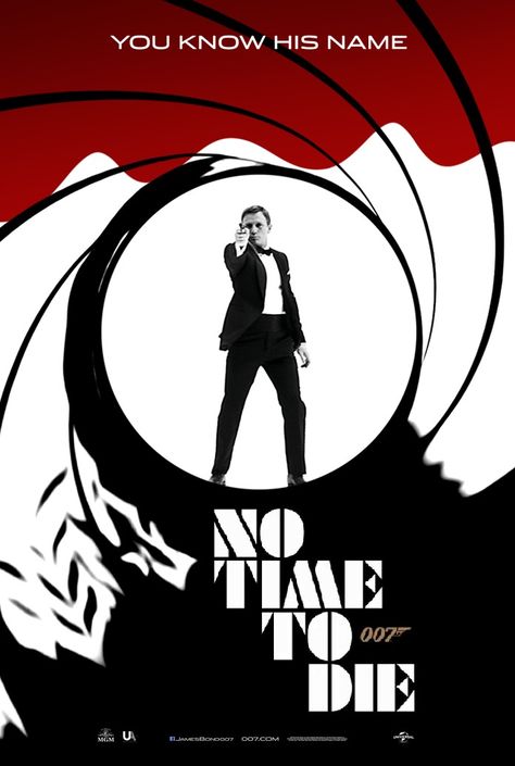 007 Party Invitation, James Bond Poster, 7th Month, James Bond Movie Posters, James Bond Theme, James Bond Style, Daniel Craig James Bond, No Time To Die, Best Bond