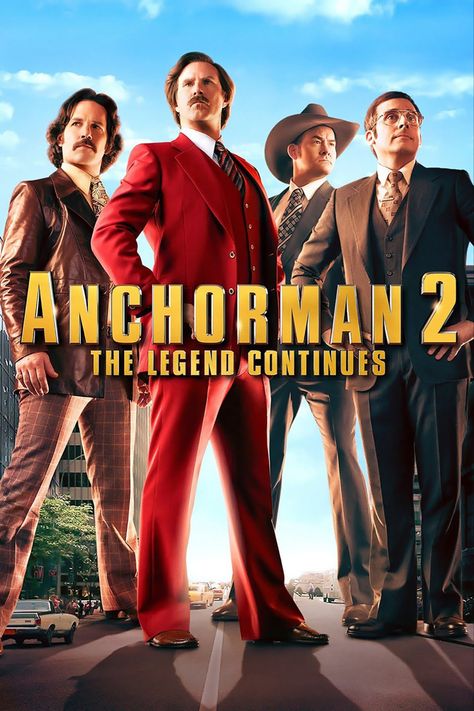 Anchorman 2: The Legend Continues Vince Vaughn, Ron Burgundy, Christina Applegate, Kristen Wiig, Anchorman, Neuer Job, Christopher Robin, Tv Series Online, Steve Carell