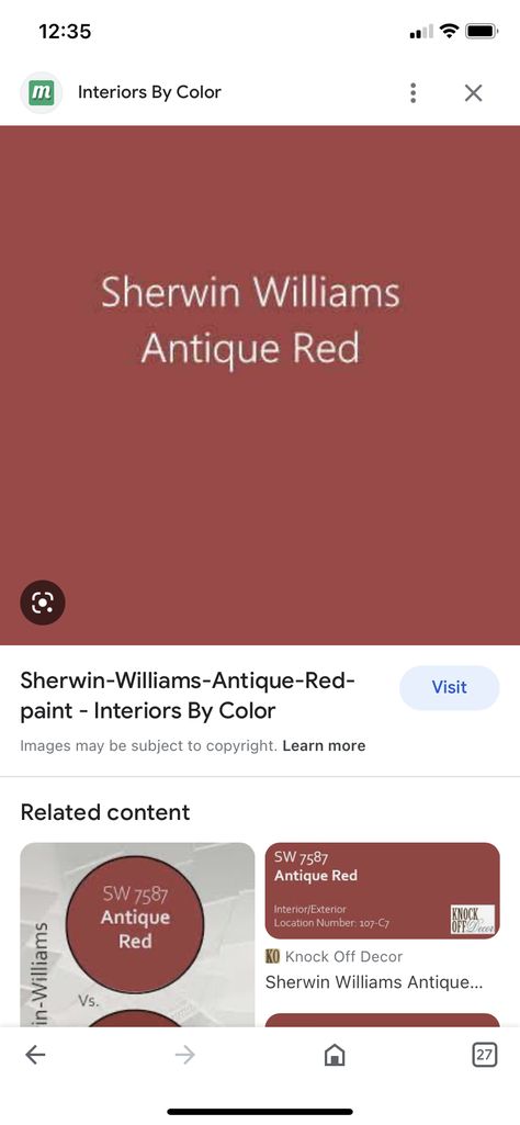 Red Boys Room, Living Room Paint Colours, Boy Room Red, Vintage Paint Colors, 1940s Interior, Vintage Powder Room, Red Accent Wall, Red Nursery, Boy Room Paint