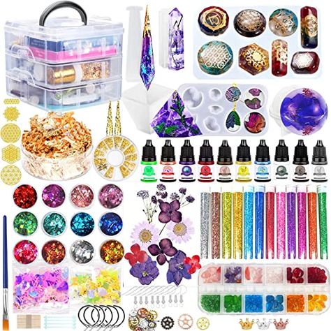 Epoxy Resin Supplies, Amazing Resin, Resin Making, Making Resin Jewellery, Color Resin, Resin Glitter, Silicone Resin Molds, Resin Supplies, Resin Jewelry Making