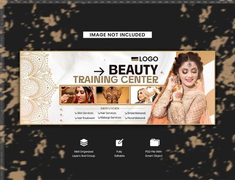 ✨ Elevate Your Salon’s Look with NABART STUDIO's Elegant Beauty Salon Facebook Cover & Banner Design! ✨  Perfect for promoting beauty salons, makeup artists, skincare clinics, and spas. 🧖‍♀️💅 Highlight your salon offers, beauty treatments, and self-care packages with glamorous, customizable designs! 💇‍♀️🌸   #BeautySalon #Skincare #MakeupArtist #LuxurySalon #NabartStudio #Faizanshaikhdesigns Makeup Artist Banner, Beauty Salon Banner Design, Salon Banner Design, Beauty Salon Banner, Cover Banner Design, Shop Banner Design, Salon Offers, Facebook Cover Design, Elegant Beauty