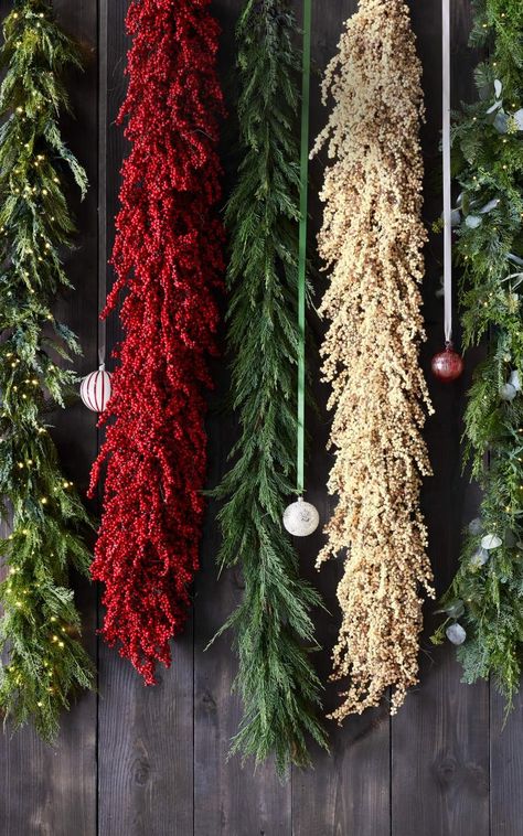 Decorating with garland