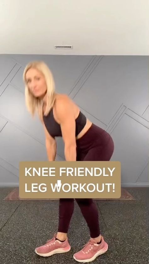 Strong Exercises, Compound Workouts, Quick Leg Workout, 5 Minute Workout, Tracy Steen, Leg Workout Women, Knee Strength, Bad Knee Workout, Toned Legs Workout