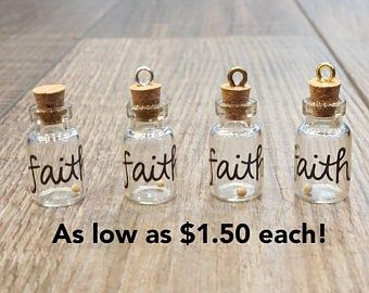 DaintyByDuvall on Etsy Faith Mustard Seed, Seed Craft, Mustard Seed Faith, Faith Crafts, Retreat Gifts, Church Weddings, Church Gifts, Spell Jar, Christian Crafts