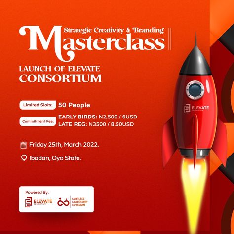 Masterclass Flyer Design, Masterclass Poster Design, Class Poster Ideas, Science Brochure, Masterclass Flyer, Modern Graphic Design Trends, Class Poster Design, Course Design, Class Poster