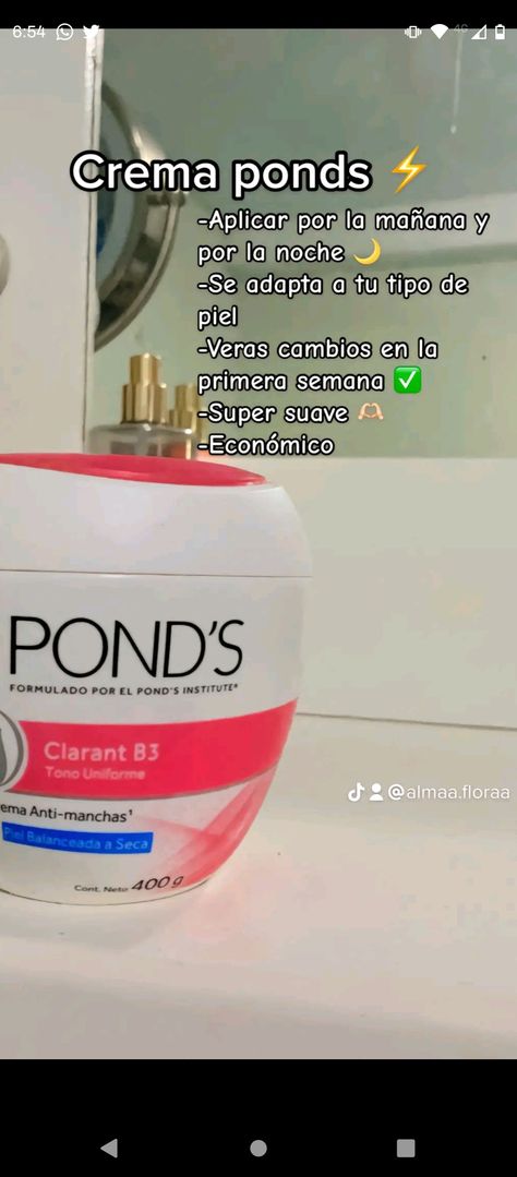 Crema Ponds, Ponds Skin Care, Up Girl, Ponds, Glow Up?, Beauty Tips, Beauty Hacks, Skin Care, Skin