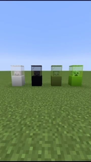 RhinoGaming on Instagram: "Mob head display cases to add to your trophy room in your Minecraft base! Note- these are fun builds you can add to your world, please refrain from hate comments, thank you!:] Follow @rhinosminecrafthacks for more!☺️ Ignore tags! #minecraft #minecraftbuilds #minecrafthouse #game #gamer #gaming #gamingcommunity #minecraftbuild #minecraftideas #minecrafthouses #minecraftpe #minecraftstorymode #minecraftonly #minecraftpc #minecrafttutorial #minecraftbuildings" Armour Display Minecraft, Minecraft Armor Stand Display Ideas, Minecraft Display Room, Minecraft Trophy Room Ideas, Minecraft Display Case, Trophy Room Minecraft, Minecraft Trophy Room, Minecraft Heads, Minecraft Base