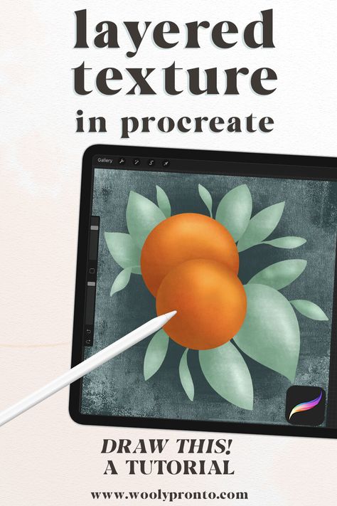 How to use Texture Brushes in Procreate — wooly pronto Pro Create Tutorials, Hair Brush Procreate, Procreate Textures, Digital Art Apps, Illustrator Ipad, Patterns Procreate, Canvas Clothing, Ipad Digital Art, Illustrations Procreate