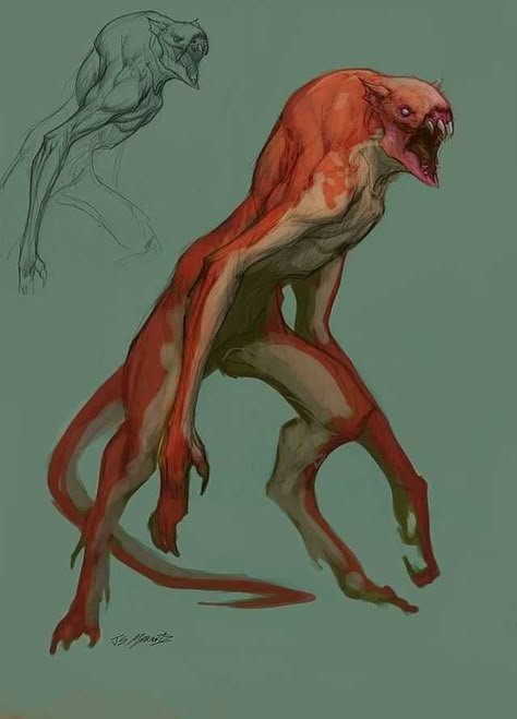 Creatures [multifarious] - Imgur Glen Keane, Character Design Cartoon, Heroic Fantasy, Monster Characters, Alien Concept, Different Poses, Fantasy Beasts, Alien Concept Art, Monster Concept Art