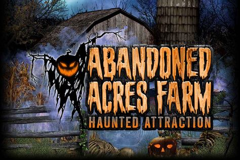 Abandoned Acres Farm Haunted Attraction in Sparta, Michigan Haunted Farm Ideas, Haunted Farm, Farm Halloween, Haunted Hayride, Haunted Attractions, Corn Seed, Circus Animals, Ears Of Corn, Supernatural Power