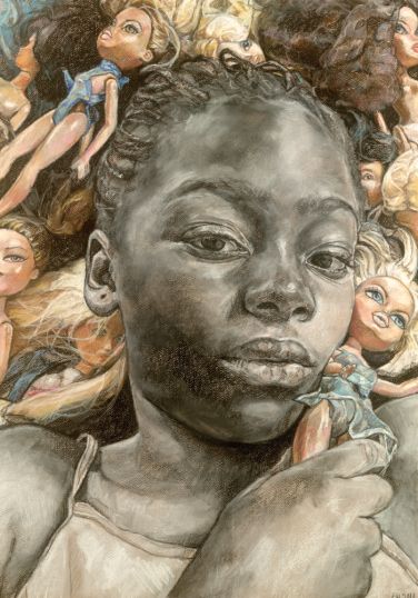 Study, 2011, Charcoal and pastel on paper, 50 x 70cm by Barbara Walker. A Level Art Sketchbook, Ap Studio Art, Identity Art, Arte Sketchbook, Arte Inspo, A Level Art, Ap Art, African American Art, Inspiration Art