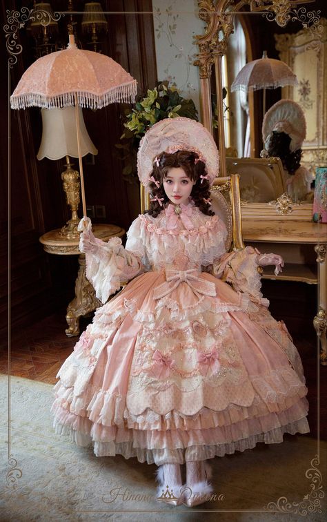 Rococo Outfit Modern, Rorita Fashion, Candy Couture, Princess Core, Uniform Fashion, Sweet Lolita, Lolita Dress, Gothic Lolita, Lolita Fashion