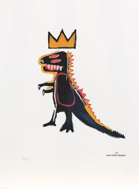 The Brilliance of Basquiat — Art History Kids Basquiat Wallpaper, Basquiat Artwork, Basquiat Dinosaur, Basquiat Tattoo, Basquiat Inspired, Jean Michel Basquiat Art, Basquiat Paintings, Taino Symbols, Basquiat Art