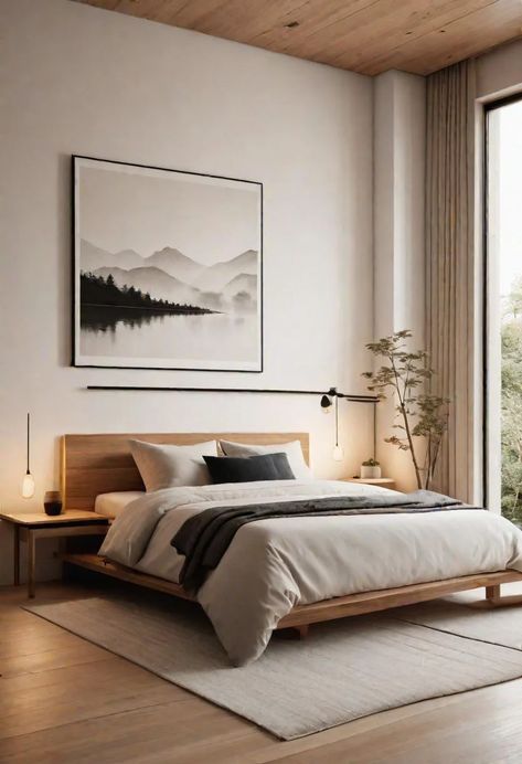 21 Modern Bedroom Ideas For Your 2025 Makeover 15 Neutral Themed Bedroom, Bedroom Decor For Couples Minimalist, Male Room Ideas Minimalist, Men’s Two Bedroom Apartment, Farmhouse Mens Bedroom, Cool Teen Boy Rooms, Small Men’s Bedroom, Low Profile Bedroom Ideas, Mens Bedroom Ideas White Walls