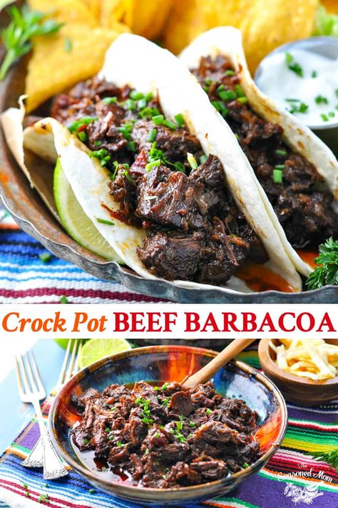 Chuck Roast Crock Pot Recipes, Beef Barbacoa, Crockpot Roast Recipes, Chuck Roast Recipes, Pot Roast Crock Pot Recipes, Barbacoa Recipe, Crock Pot Beef, Crockpot Recipes Beef Stew, Barbacoa Beef