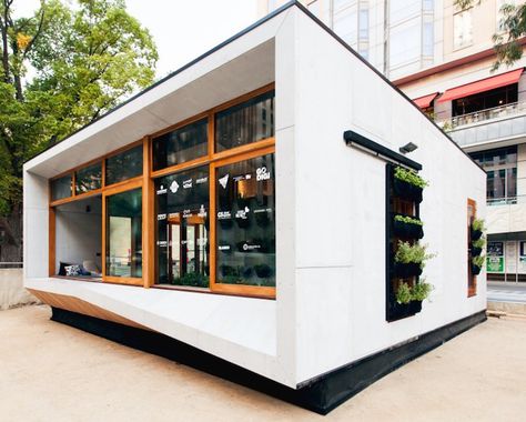 Australia’s first carbon-positive prefab house produces more energy than it consumes | Inhabitat - Sustainable Design Innovation, Eco Architecture, Green Building Container House Interior, Eco Architecture, Prefabricated Houses, Green Architecture, Eco Design, Eco House, More Energy, Australian Homes, Eco Friendly House