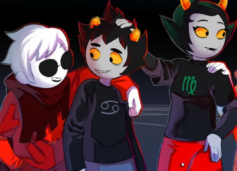 Can we talk about the fact that this little cutie is SMILING???? Homestuck, Tumblr