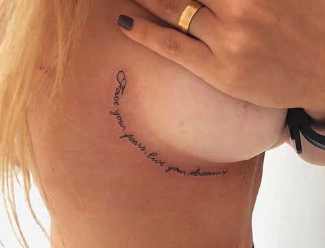 Face your fears, live your dreams. #tattoo Live Your Dreams Tattoo, Dreams Tattoo, Fear Tattoo, Lovely Tattoo, Butterfly Tattoos For Women, Live Your Dreams, Different Tattoos, Butterfly Tattoos, Lose Pounds