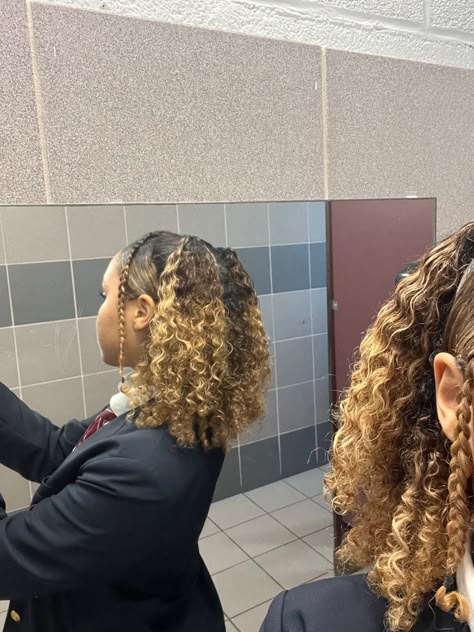 2 French Braids With Curly Ends, Curly Hairstyles4c, Cute Curly Natural Hairstyles For Black Women, Natural Hairstyles For Damaged Hair, Short Wet Curly Hairstyles, Curly Hairstyles For Game Day, Egg Head Hairstyles, Slick Hairstyles For Curly Hair, Curly Hairstyles Damaged Hair