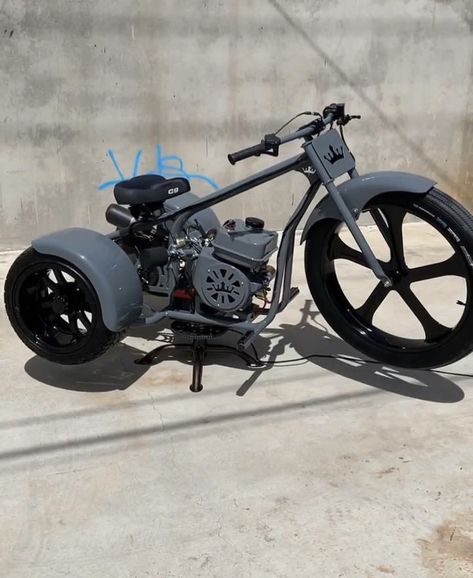 Mini Trike, Motorized Trike, Chevy Trucks Lowered, Trucks Lowered, Classic Cars Trucks Chevy, Wooden Garden Bed, Egyptian Tattoo Sleeve, Trike Bicycle, Custom Trikes