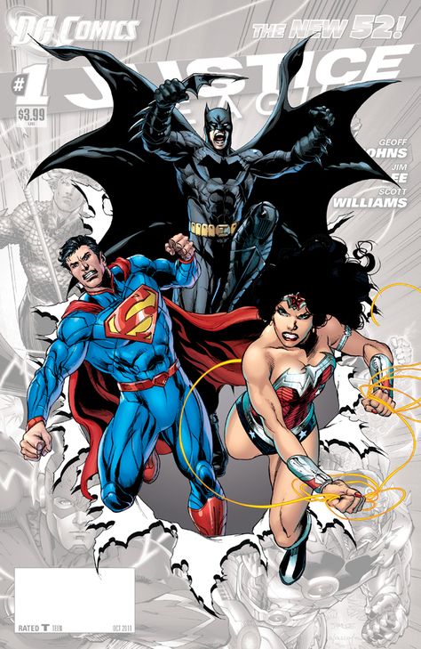 The New 52 Zero Month ღ♥Please feel free to repin ♥ღ www.unocollectibles.com Dc New 52, Art Dc Comics, Dc Trinity, Comics Cover, Univers Dc, Justice League Of America, Jim Lee, Arte Dc Comics, Superman Wonder Woman